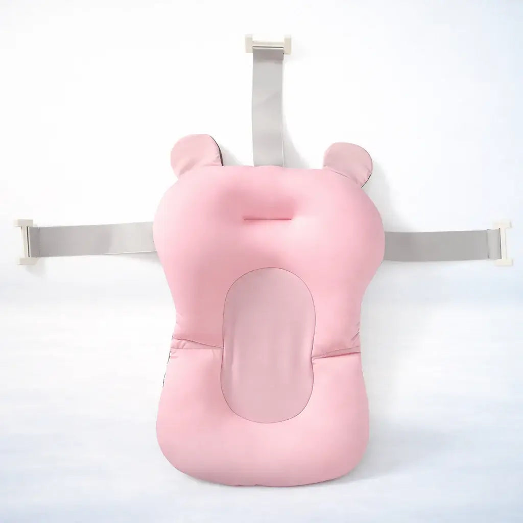 Baby Bath Support Pad – Soft Pink