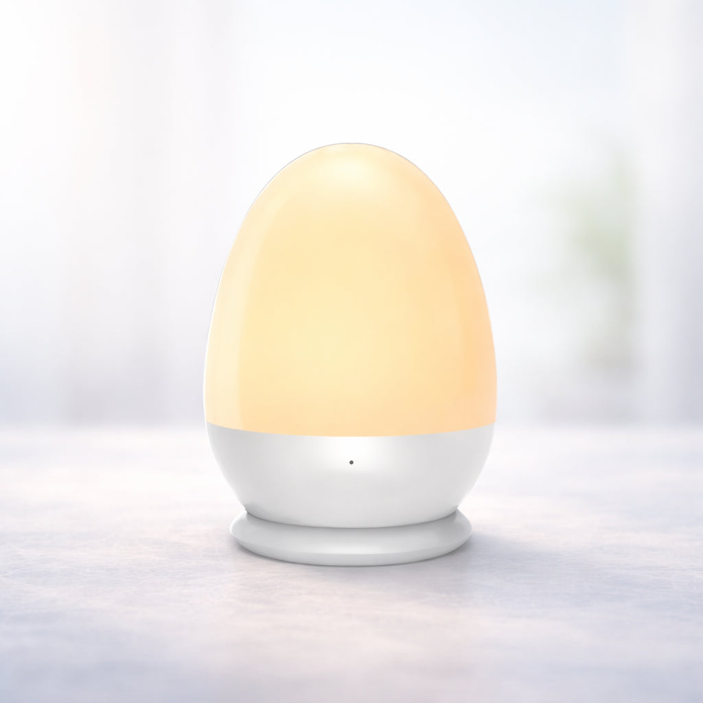 Night Glow™ Classic
 - Portable touch egg lamp providing soft ambient light for relaxation, ideal for bedrooms and nurseries.