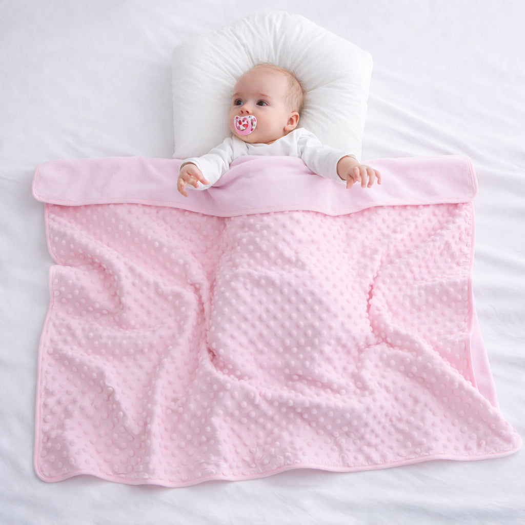 Cozy Blanket Winter - pink demonstration