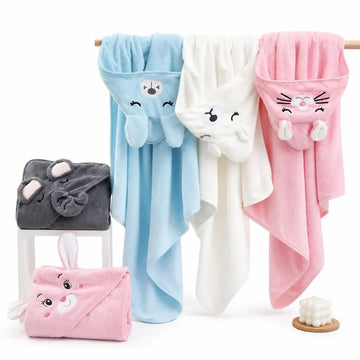 Cozy Wrap™ Hooded Towel